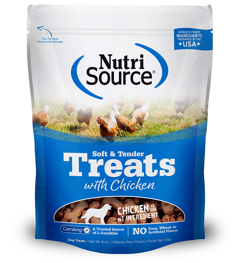 NutriSource Dog Treat Soft Tender Chicken - New Era, MI - Montague