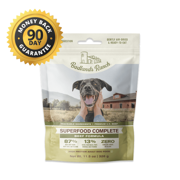 Badlands Ranch Superfood Complete Beef Formula Air-Dried Dog Food