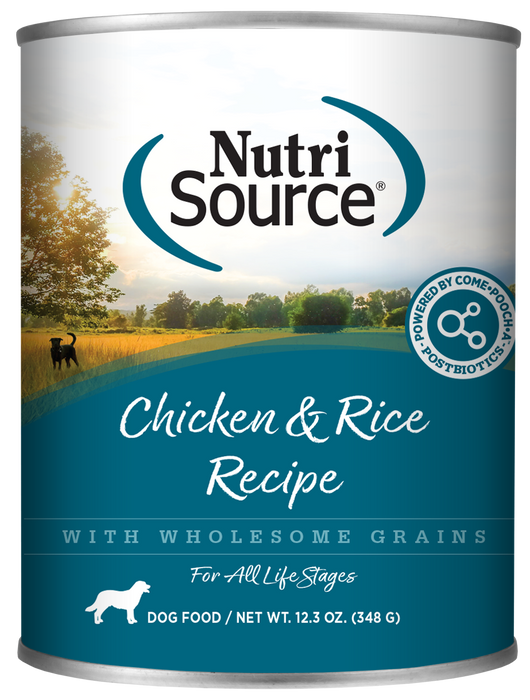 NutriSource® Adult Chicken & Rice Formula Healthy Wet Dog Food