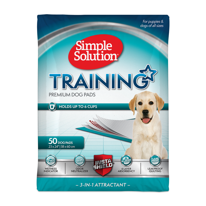 Simple Solution Dog Training Pads (50 Count)