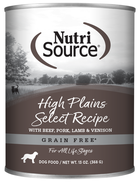 NutriSource® High Plains Select Healthy Grain Free Wet Dog Food