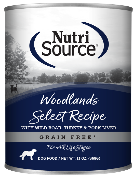 NutriSource® Grain Free Woodlands Select Recipe Wet Dog Food