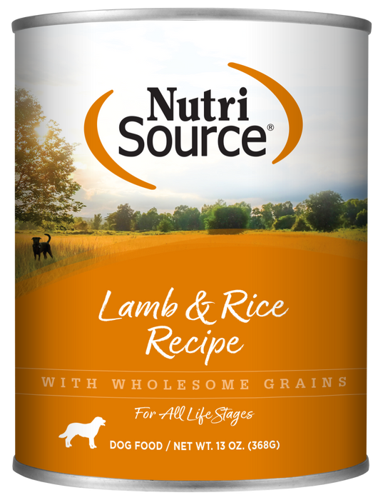 NutriSource® Lamb & Rice Formula Healthy Wet Dog Food