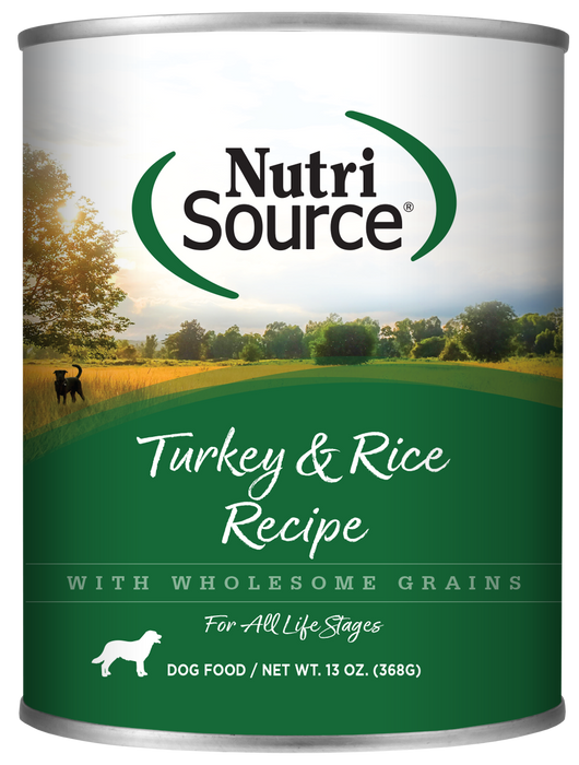 NutriSource® Turkey & Rice Recipe Healthy Wet Dog Food