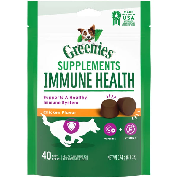 Greenies Immune Health Supplements