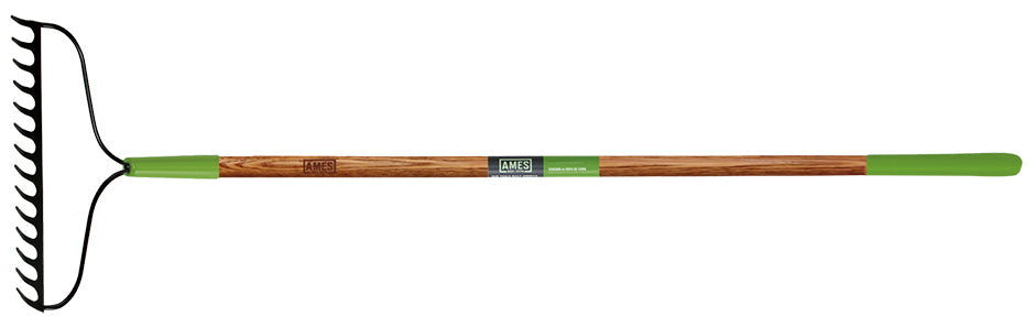 AMES 16-TINE WELDED BOW RAKE (63″ height × 15.75″ width × 2.75″ depth)