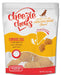 Cheezie Chews Rawhide Free Medium Knotted Cheese Bone Dog Treats