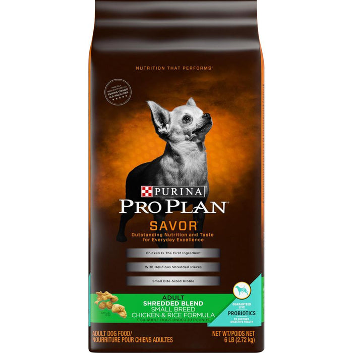 Purina Pro Plan Savor Shredded Blend Chicken Rice Formula Adult Smal Tri County Feed Service