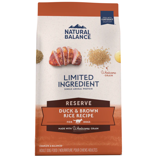 Natural Balance Limited Ingredient Reserve Duck & Brown Rice Recipe Dry Dog Food