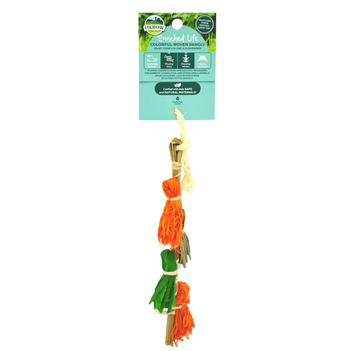 Oxbow Animal Health Enriched Life - Colorful Woven Dangly