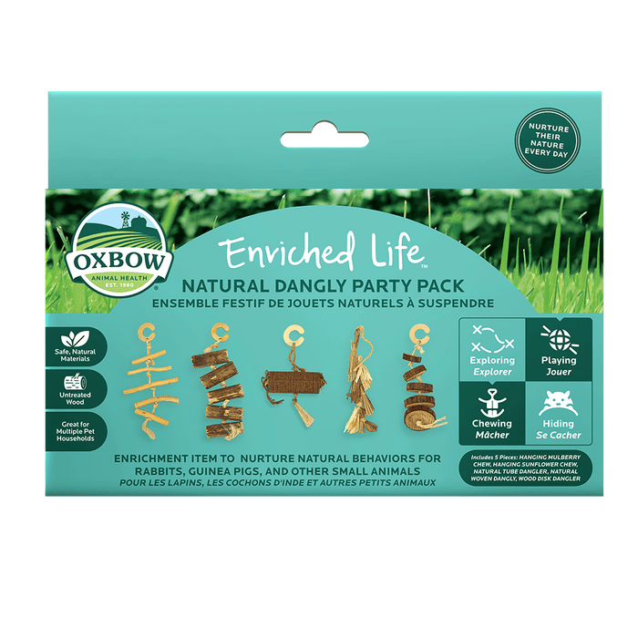 Oxbow Animal Health Enriched Life - Natural Dangly Party Pack