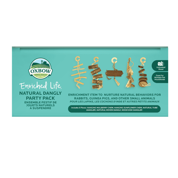 Oxbow Animal Health Enriched Life - Natural Dangly Party Pack