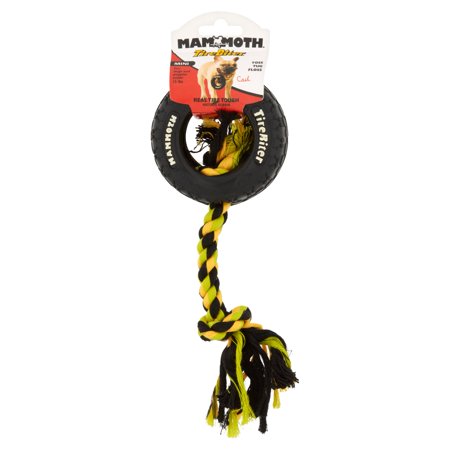 Mammoth TireBiter® with Rope Dog Toy