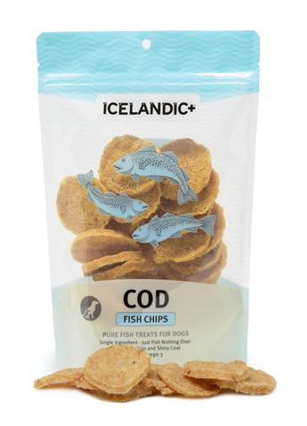 Icelandic+ Cod Fish Chips Dog Treat (2.5 Oz.)