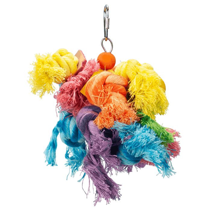 A&E Cage Woolly Monster Bird Toy