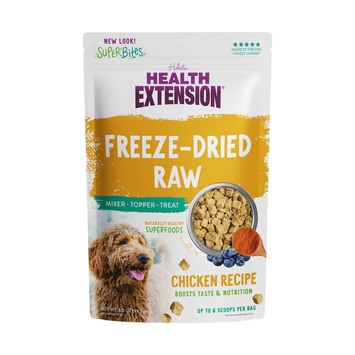 Health Extension Superbites Freeze Dried Raw Chicken for Dogs