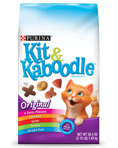 Purina Kit & Kaboodle Original Dry Cat Food (22 lbs)