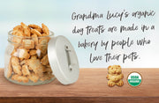 Grandma Lucy's Organic Apple Oven Baked Dog Treats (14-oz)