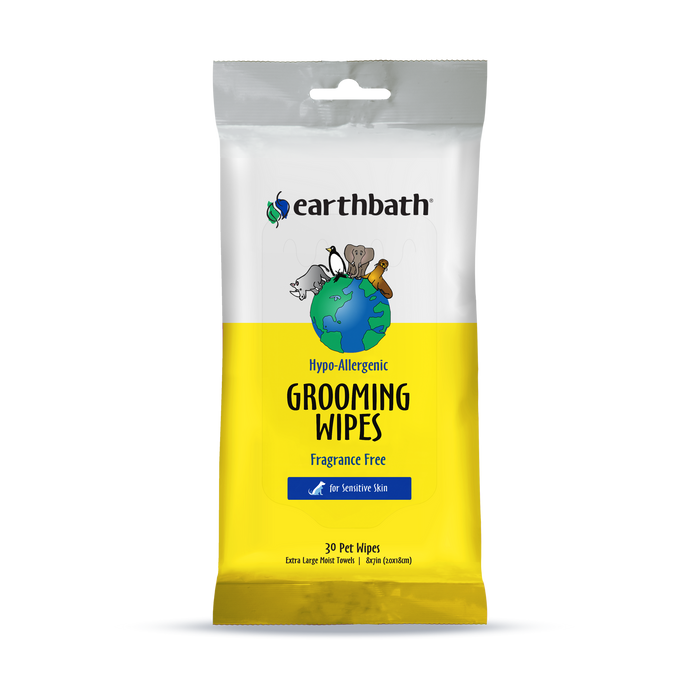 Earthwhile Endeavors Hypo-Allergenic Grooming Wipes (100 ct)