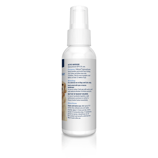 PetArmor® Hydrocortisone Spray for Dogs and Cats (4-oz)