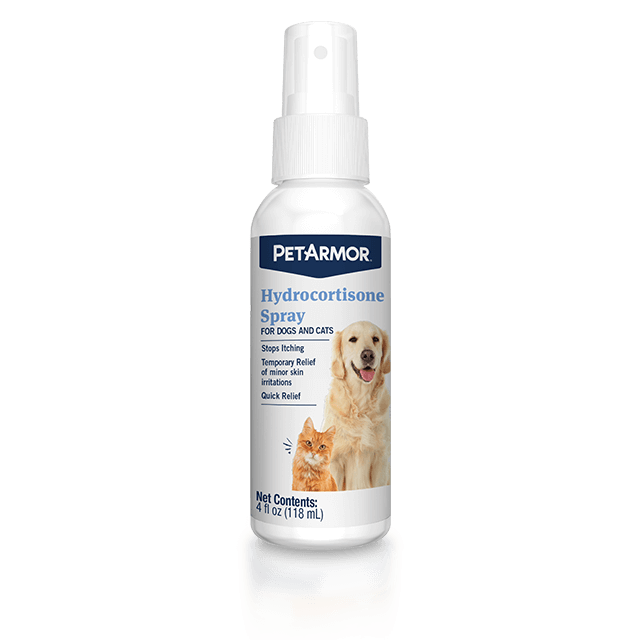 PetArmor® Hydrocortisone Spray for Dogs and Cats (4-oz)