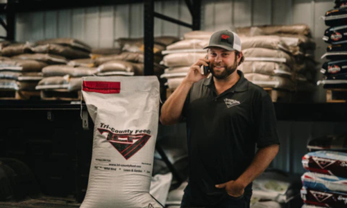 TJ Murphy, the Farm Rep Specialist.