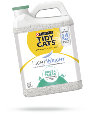 Tidy Cats® Lightweight Free & Clean® Unscented Cat Litter (8.5-lb)