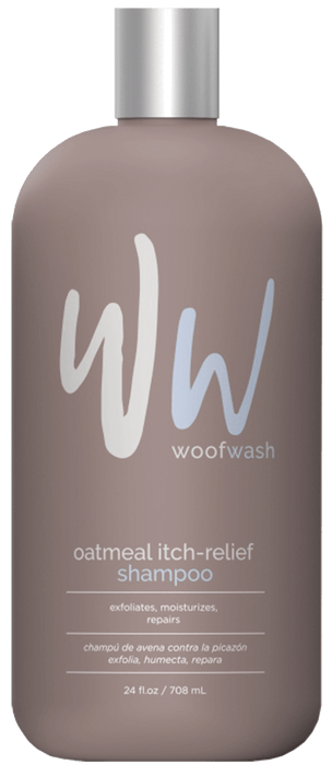 Woof Wash Oatmeal Itch Relief Shampoo (24 oz)