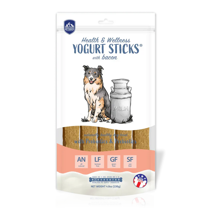 Himalayan Pet Supply Health and Wellness Yogurt Sticks Bacon