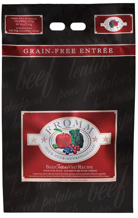 Fromm Four-Star Beef Frittata Veg® Recipe Dog Food (26 Lbs)