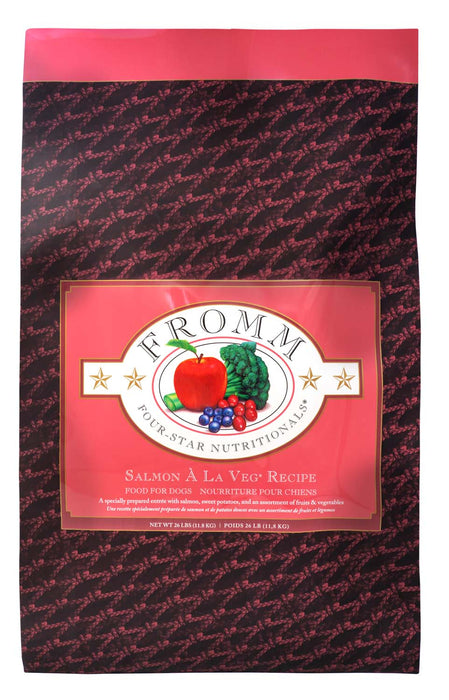 Fromm Four-Star Salmon À La Veg® Recipe Dog Food (26 lbs)