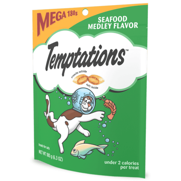 Temptations Seafood Medley Flavor Cat Treats