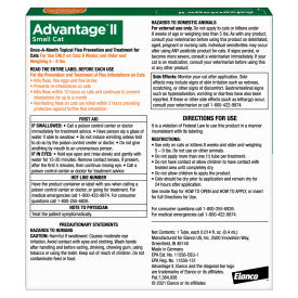 Advantage II Small Cat Vet-Recommended Flea Treatment & Prevention