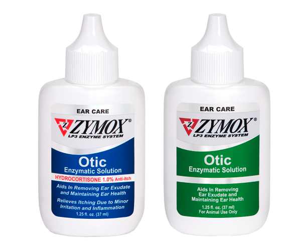 ZYMOX Otic Enzymatic Solution with Hydrocortisone 1% (1.25-oz)