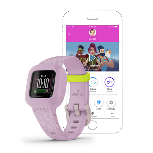 Garmin vívofit jr. 3, Lilac Floral