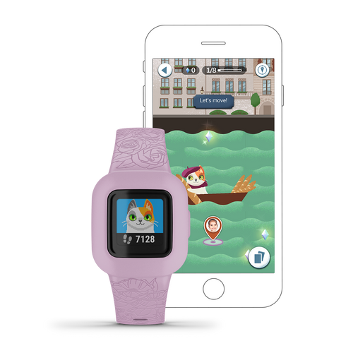 Garmin vívofit jr. 3, Lilac Floral