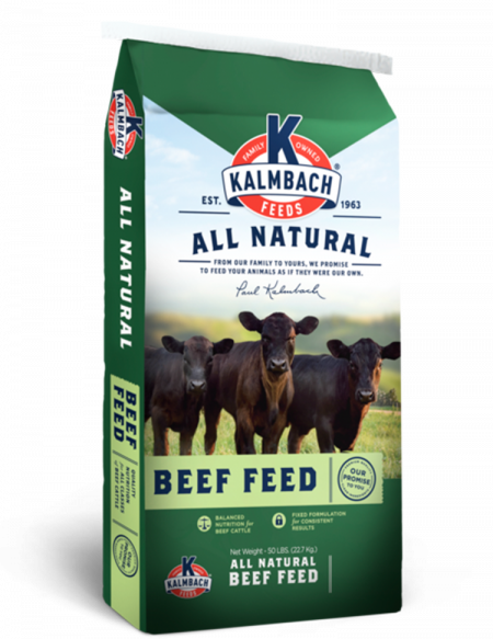 Kalmbach 14% All Natural Stocker Grower Beef Feed
