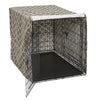 MidWest Homes For Pets 42 QuietTime Defender Brown Covella Crate Cover