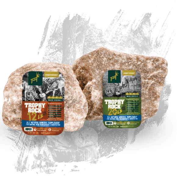 LUCKY BUCK 3-Pack Deer Mineral Supplement – 20lb Buckets Hunting Attractant – Made In USA