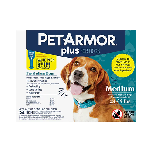 PetArmor® Plus Flea & Tick Topical for Dogs