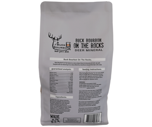 Buck Bourbon On the Rocks - Deer Mineral