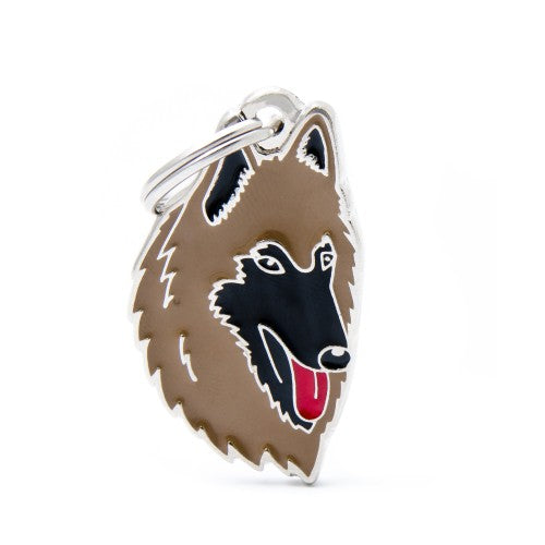 MyFamily Friends Belgian Shepherd ID Tag