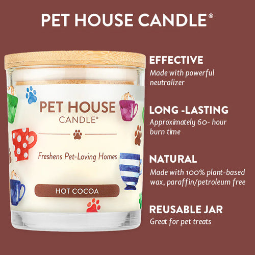 Pet House Hot Cocoa Candle