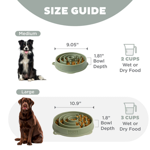 Outward Hound Fun Feeder Circle Sge LG