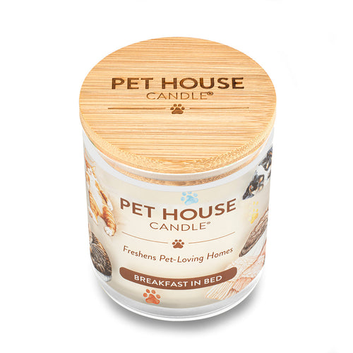 Pet House Breakfast In Bed Candle