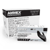 AMMEX Professional Black Nitrile PF Exam SM Gloves