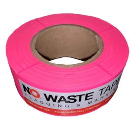 Flagging Tape, Hi-Glo Orange, 1-3/16-In. x 150-Ft.