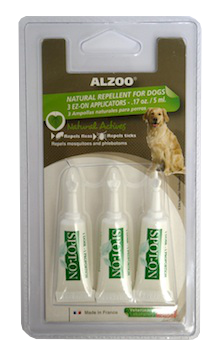 Alzoo Spot On Natural Flea and Tick Repellent for Dogs