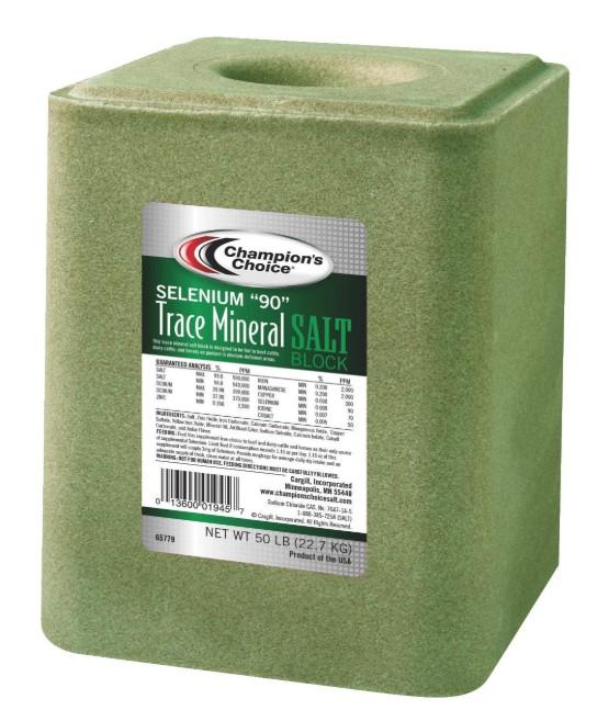 Champion's Choice Selenium "90" Trace Mineral Salt Block