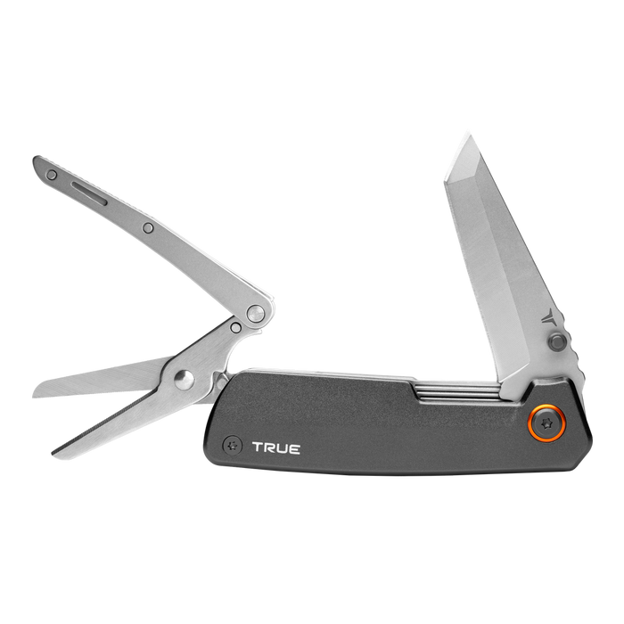 True Dual Cutter The 2-in-1 Cutting Tool (0.75" H x 1.125" W x 4" L (6.265" with blade extended))